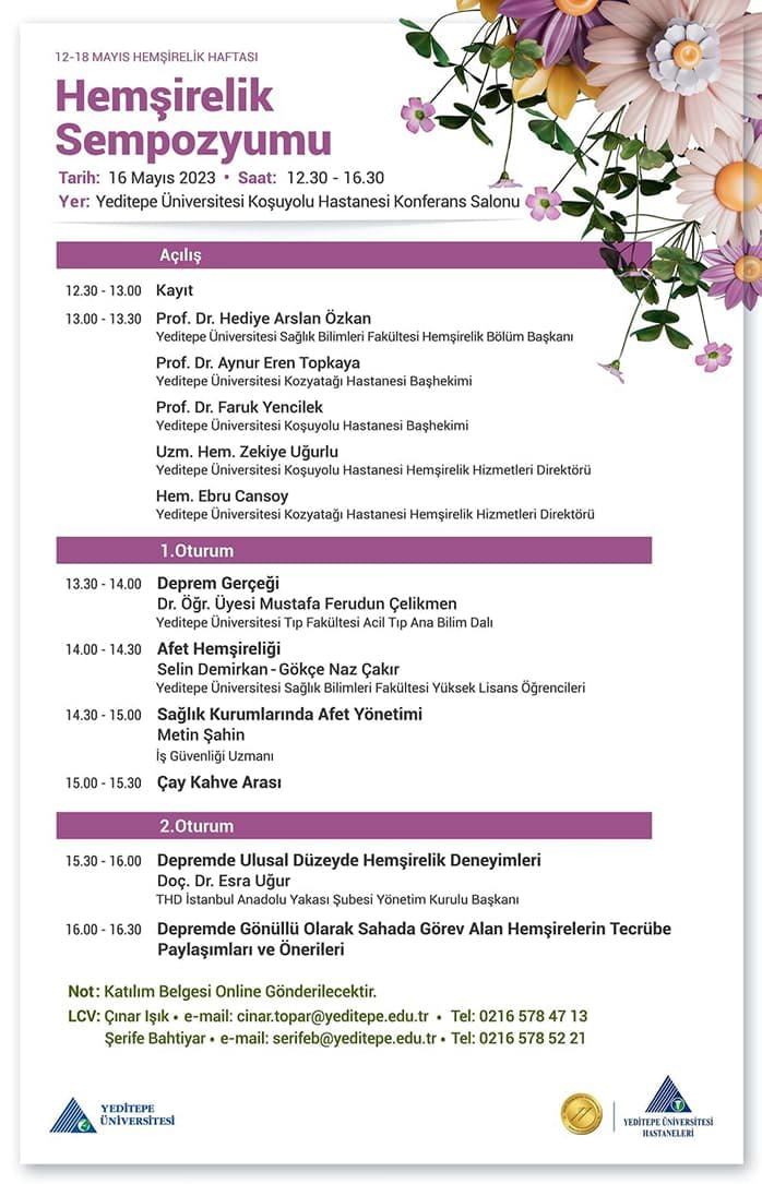 Hemşirelik Sempozyumu | 2023