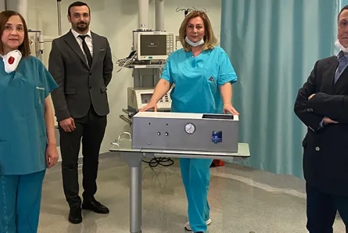 Yeditepe University Produced A Ventilation Device