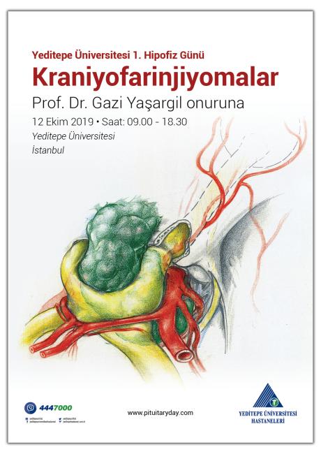 Yeditepe 1.Hipofiz Günü Prof. Dr. Gazi Yaşargil Onuruna Kraniyofarinjiyomalar