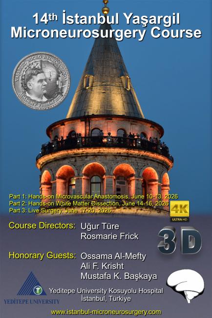 14. İstanbul Yaşargil Mikronöroşirürji Kursu