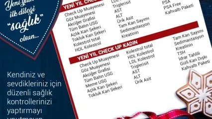 Yeni Yılın İlk Dileği Sağlık Olsun