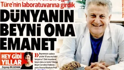 Dünyanın Beyni Ona Emanet… Prof. Dr. Uğur Türe