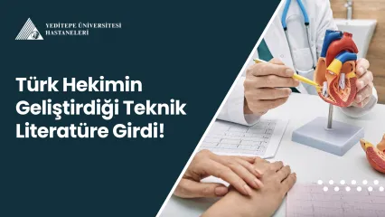 Türk Hekimin Geliştirdiği Teknik Literatüre Girdi 