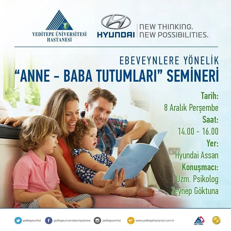 Anne-Baba Tutumları Semineri @ Hyundai Assan