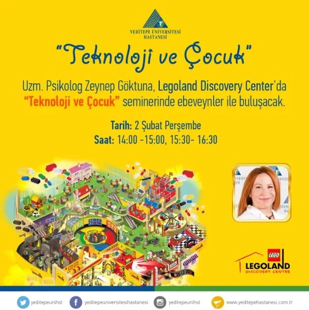 Teknoloji ve Çocuk Semineri @Legoland