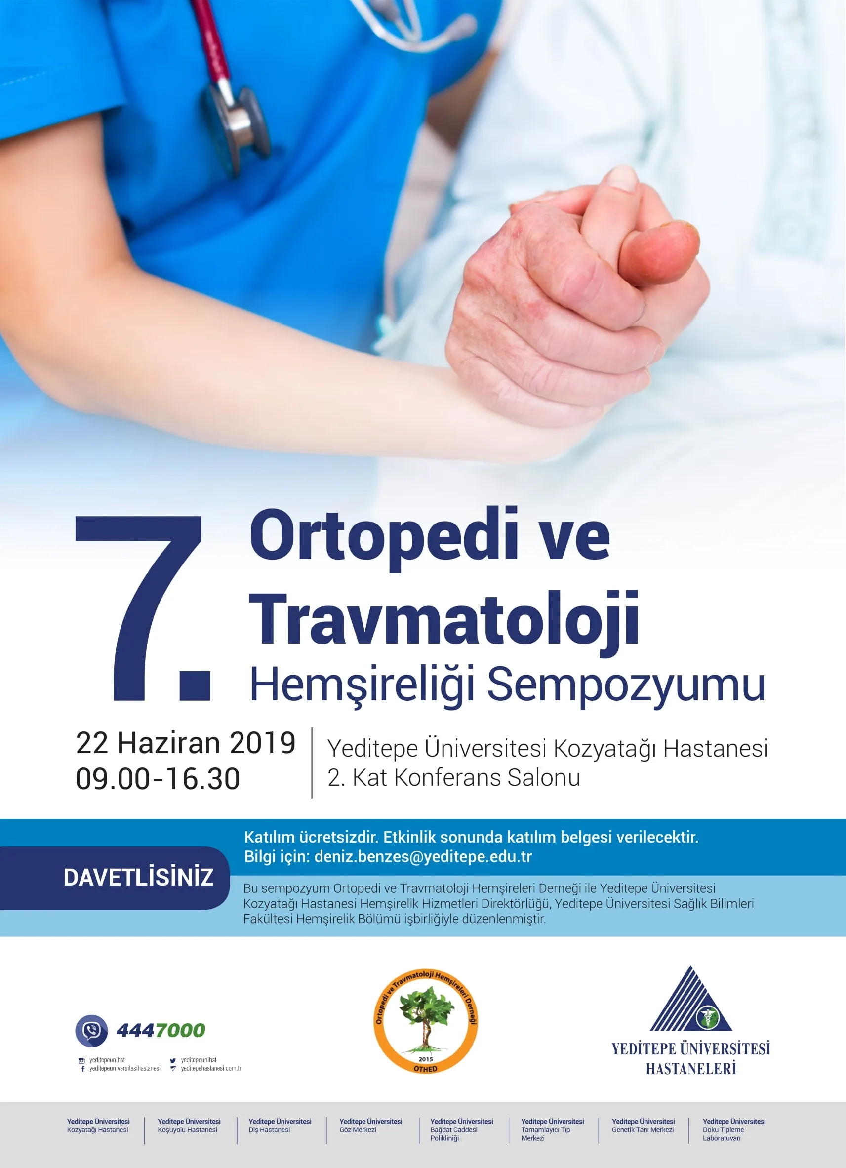 7. Ortopedi ve Travmatoloji Hemşireliği Sempozyumu
