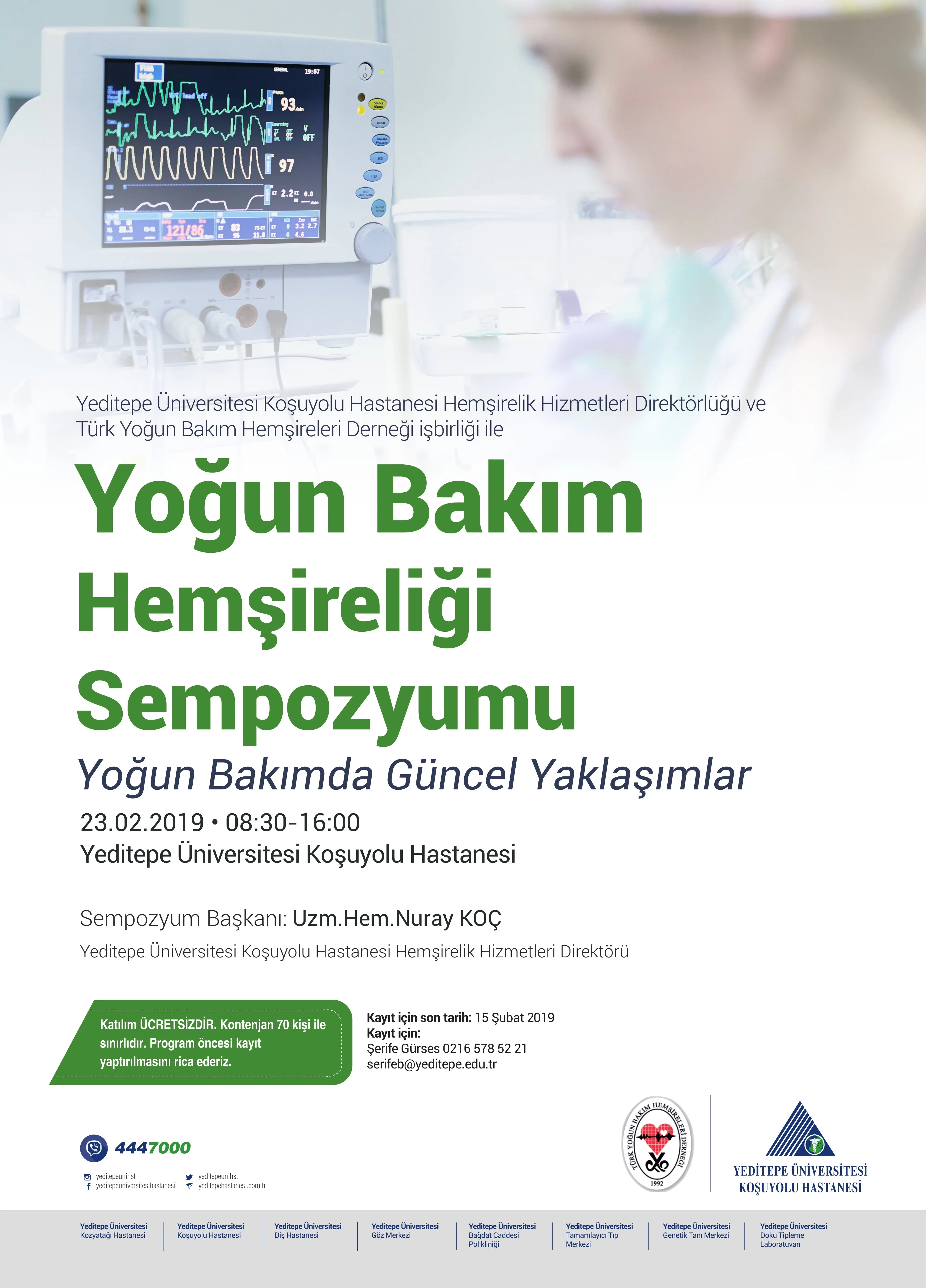 Yoğun Bakım Hemşireliği Sempozyumu