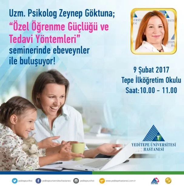 Özel Öğrenme Güçlüğü ve Tedavi Yöntemleri @Tepe İlköğretim Okulu