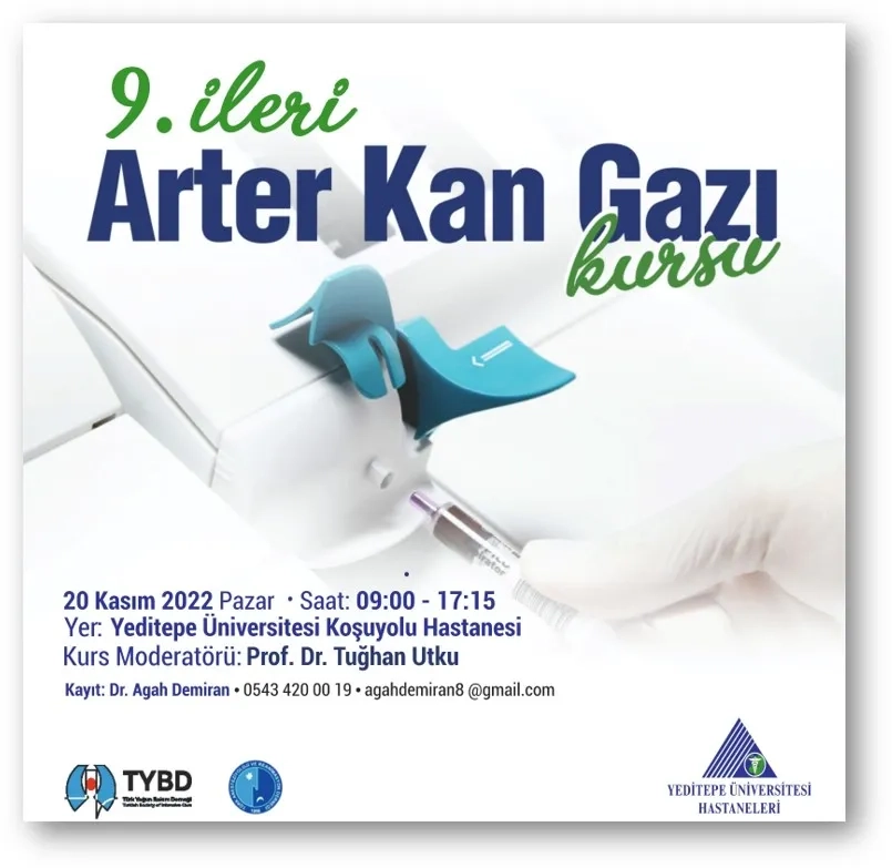 9. İleri Arter Kan Gazı Kursu