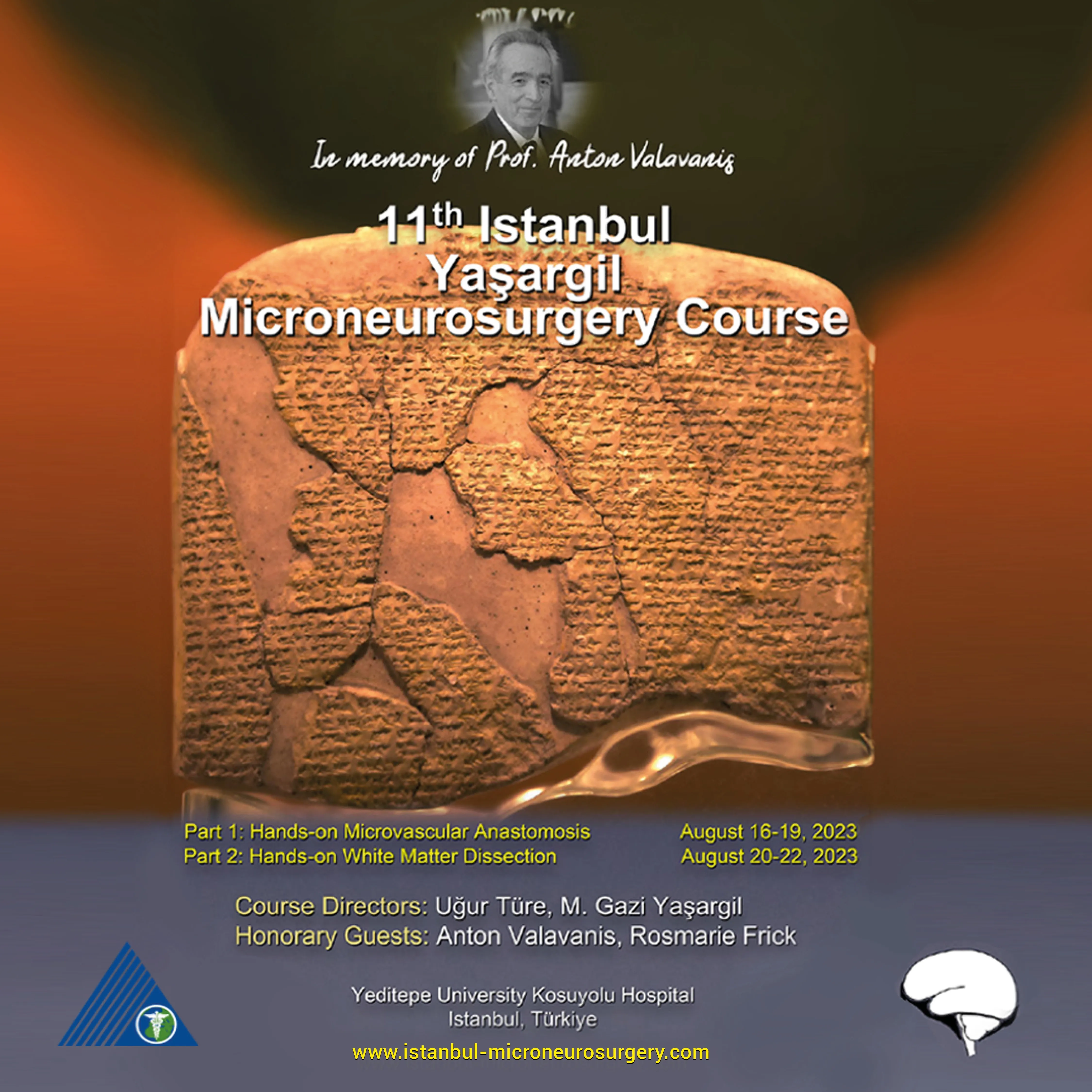 11. İstanbul Yaşargil Mikronöroşirürji Kursu