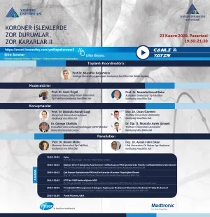 Koroner Girişimlerde Zor Durumlar Zor Kararlar II