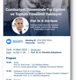 14 Mart Tıp Bayramı Konferansı