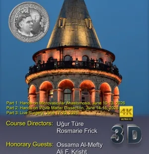 14. İstanbul Yaşargil Mikronöroşirürji Kursu